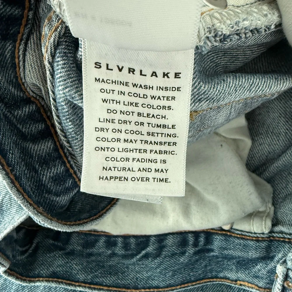 SLVRLAKE Tessa Curve Jeans in Stardust - Picture 13 of 16